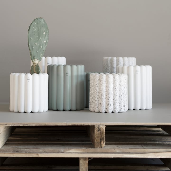 Vaso da fiori Mist piccolo Ø19x19 cm, Bianco DBKD