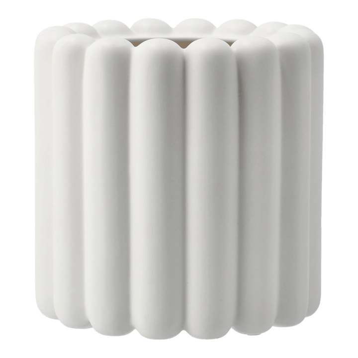 Vaso da fiori Mist piccolo Ø19x19 cm - Bianco - DBKD