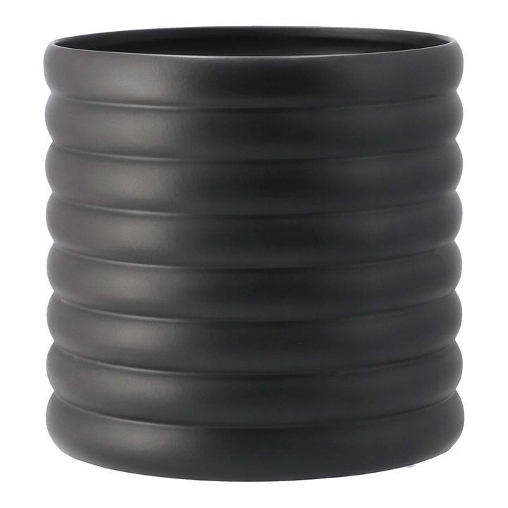 Vaso da fiori Mud nero - XL Ø 27 cm - DBKD