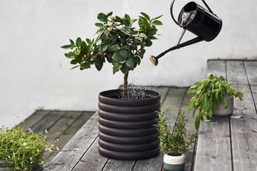 Vaso da fiori Mud nero - XL Ø 27 cm - DBKD