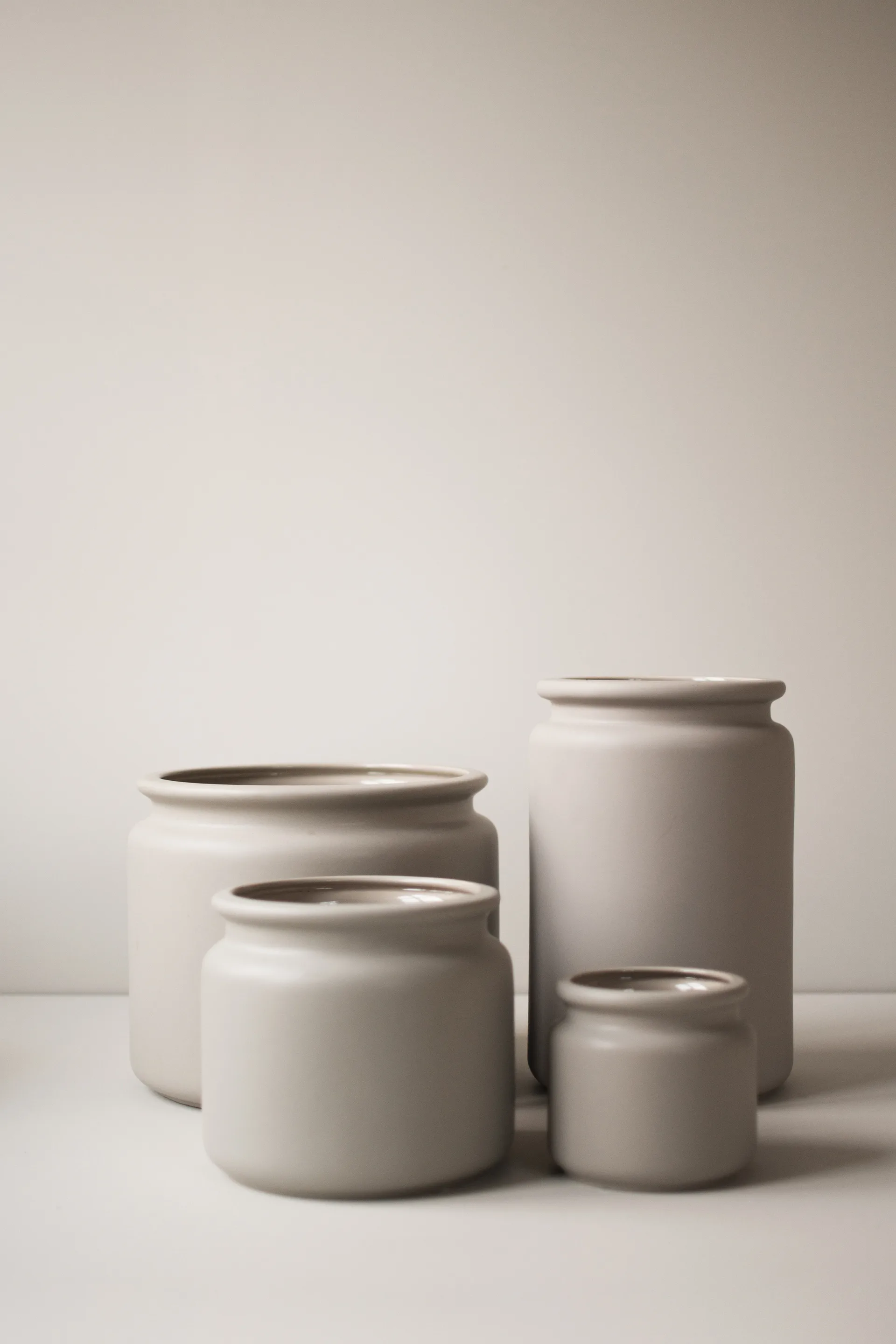 Vaso da fiori Pure mole (grigio), medio, Ø 23 cm DBKD