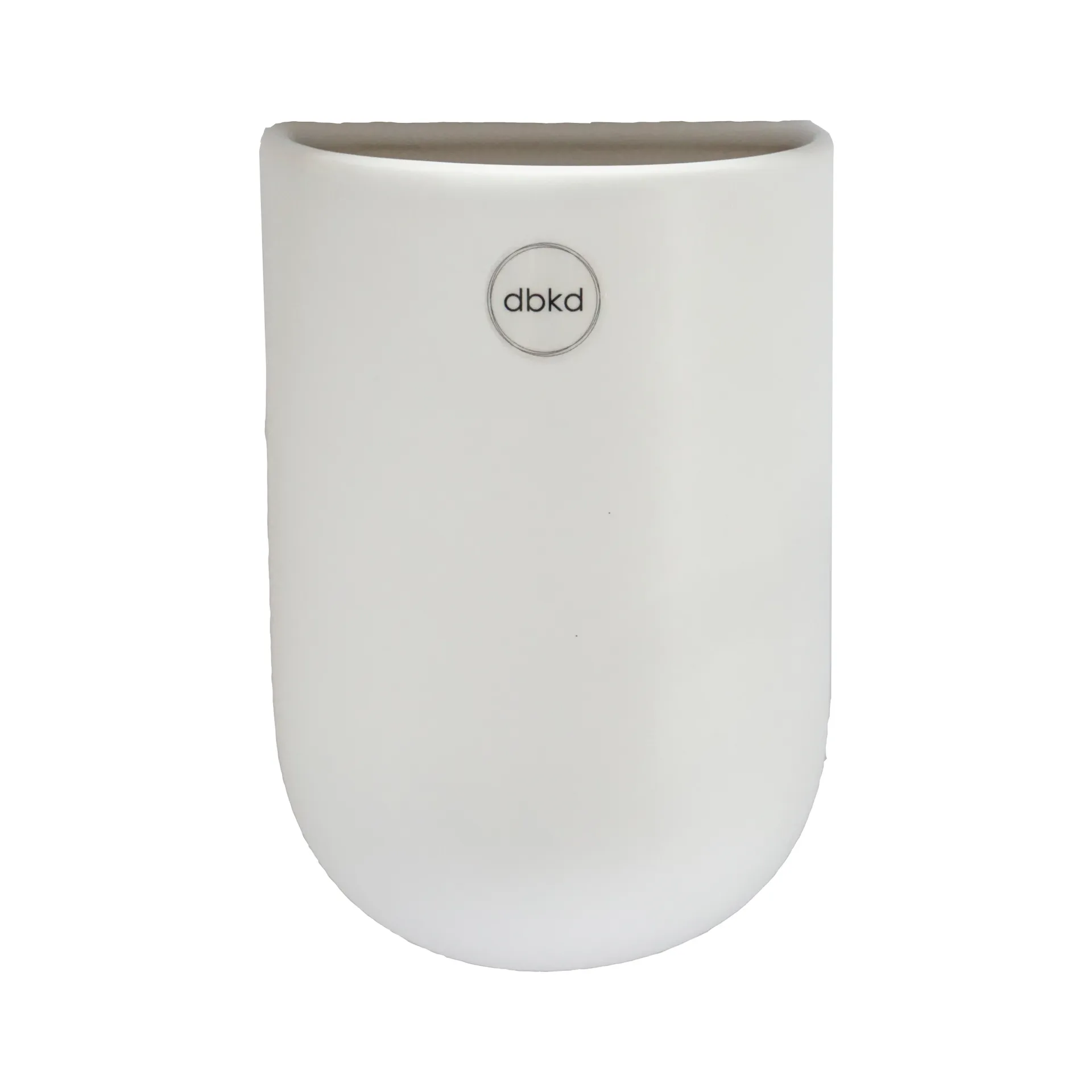 Vaso da parete a sospensione Cut bianco, medio DBKD