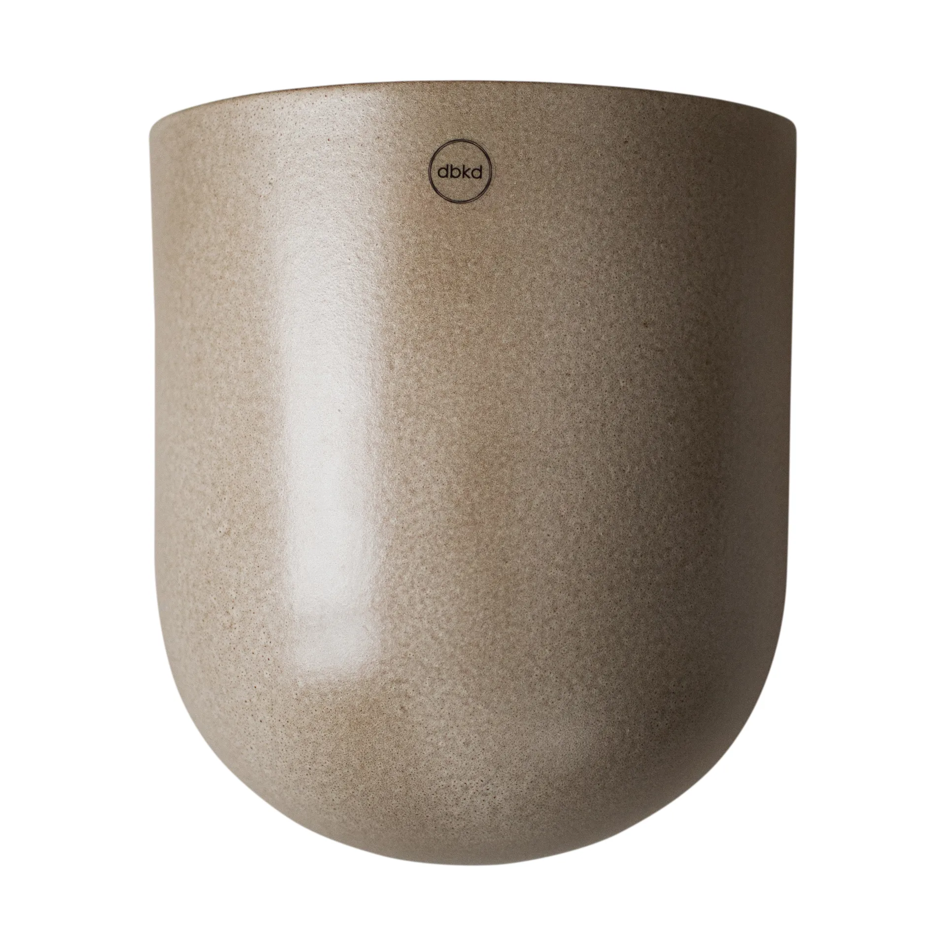 Vaso da parete Cut beige, X-large 24 cm DBKD