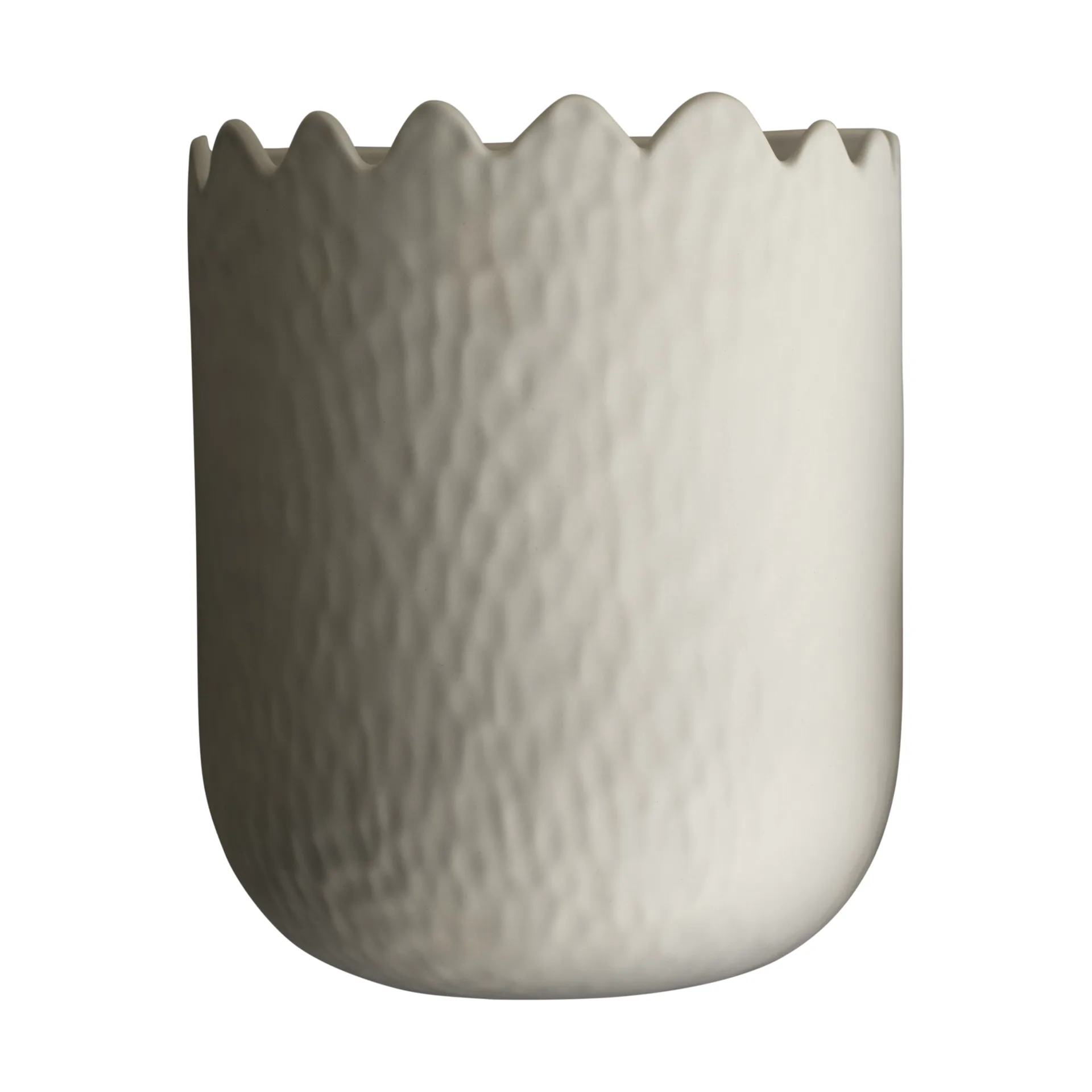 Vaso da parete Flowery 24 cm, Crema DBKD