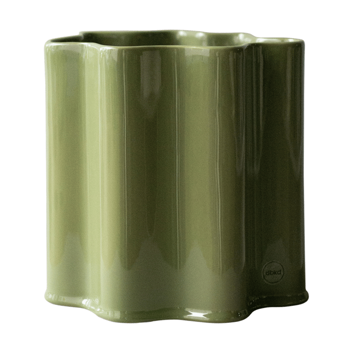 Vaso Filter - Verde lucido, Ø18 cm - DBKD