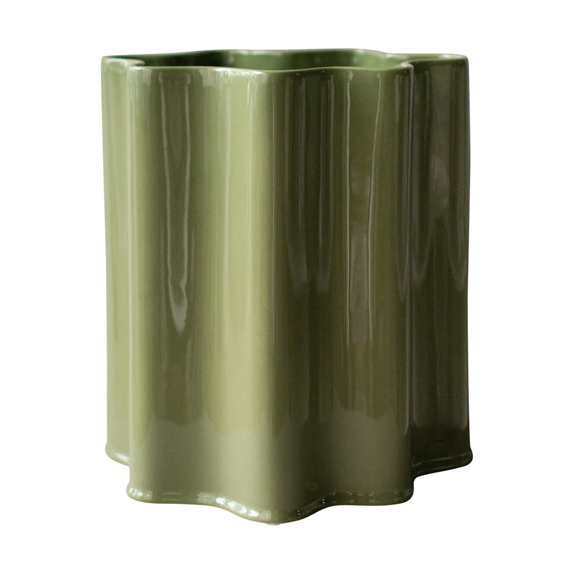 Vaso Filter, Verde lucido, Ø41 cm DBKD