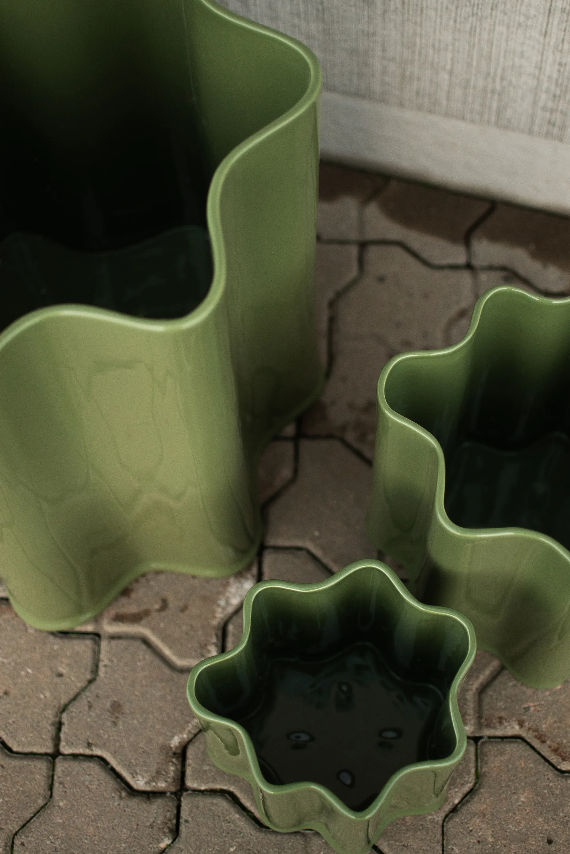 Vaso Filter, Verde lucido, Ø41 cm DBKD