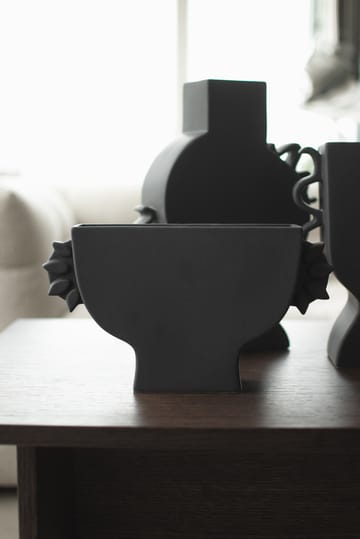 Vaso Flat 16 cm - Nero - DBKD