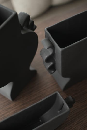 Vaso Flat 25 cm - Nero - DBKD