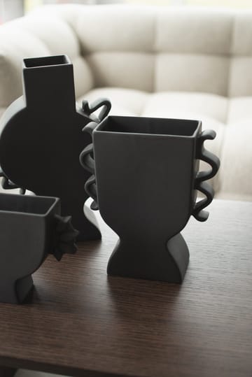 Vaso Flat 25 cm - Nero - DBKD