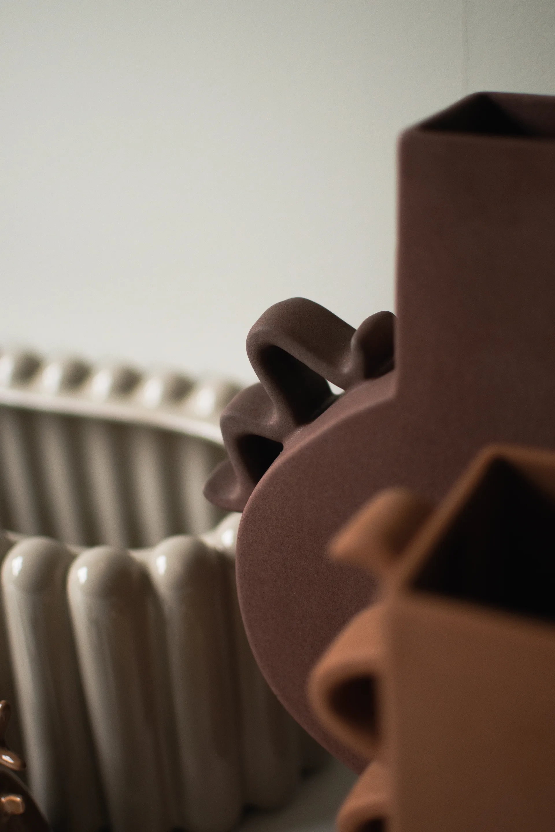 Vaso Flat 33 cm, Marrone DBKD