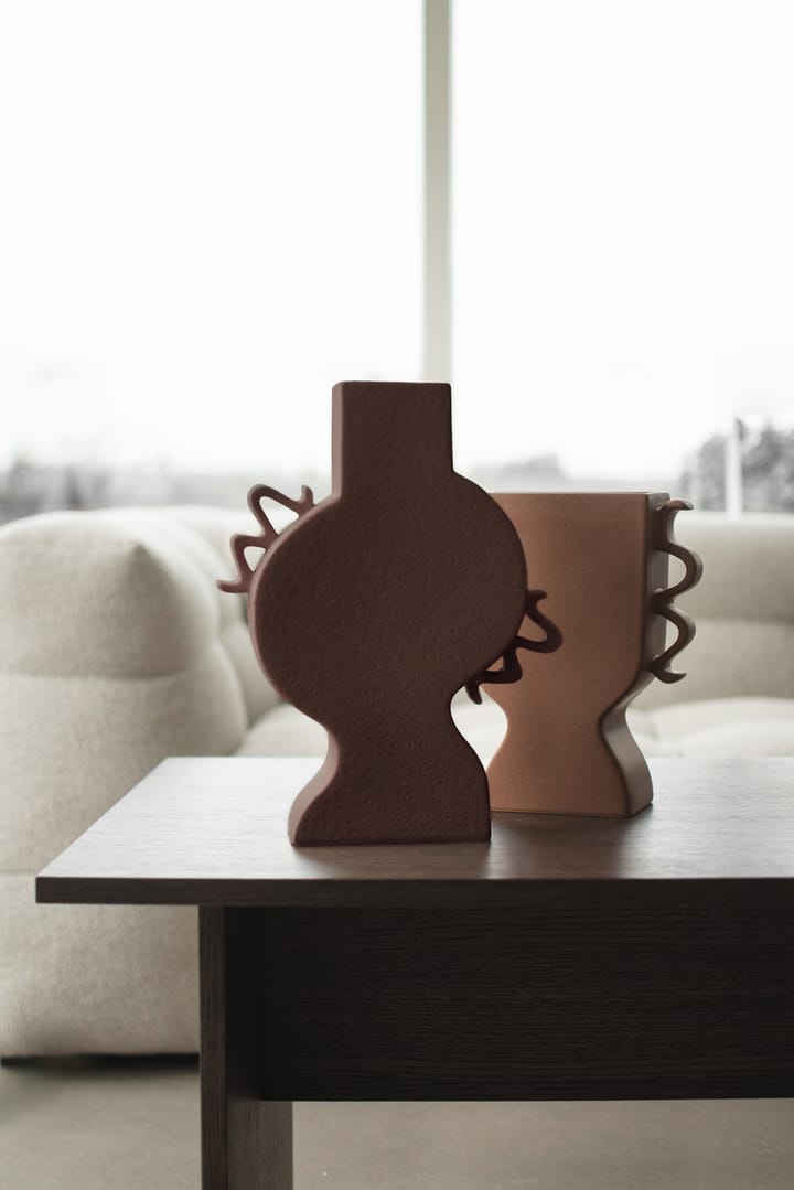 Vaso Flat 33 cm, Marrone DBKD