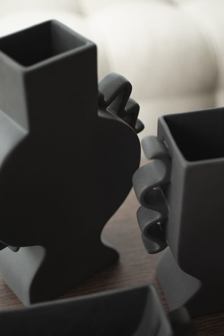 Vaso Flat 33 cm, Nero DBKD