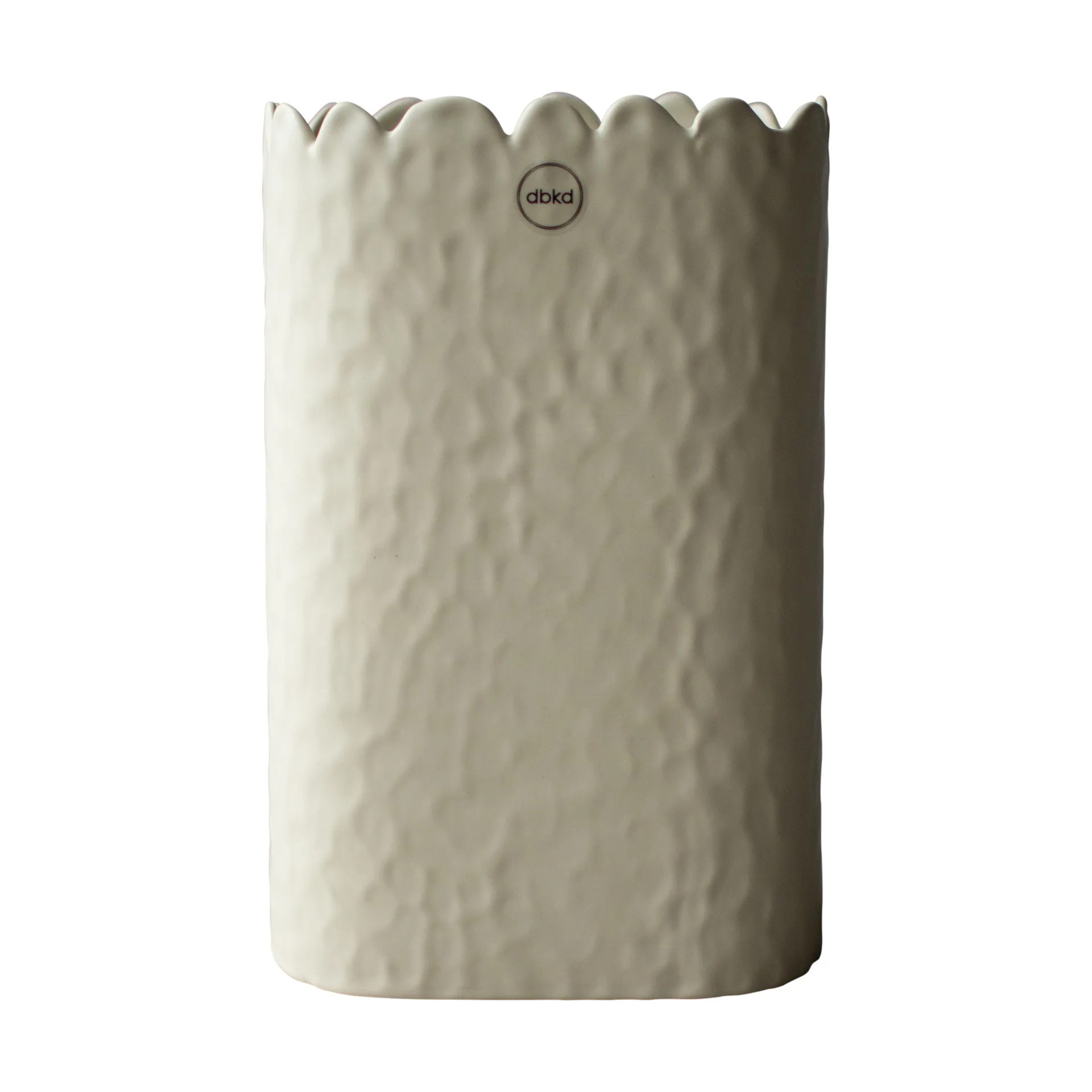 Vaso Flowery 20 cm, Crema DBKD