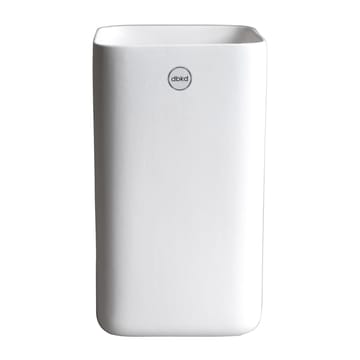 Vaso grande Cube Ø 13 cm - Bianco opaco - DBKD