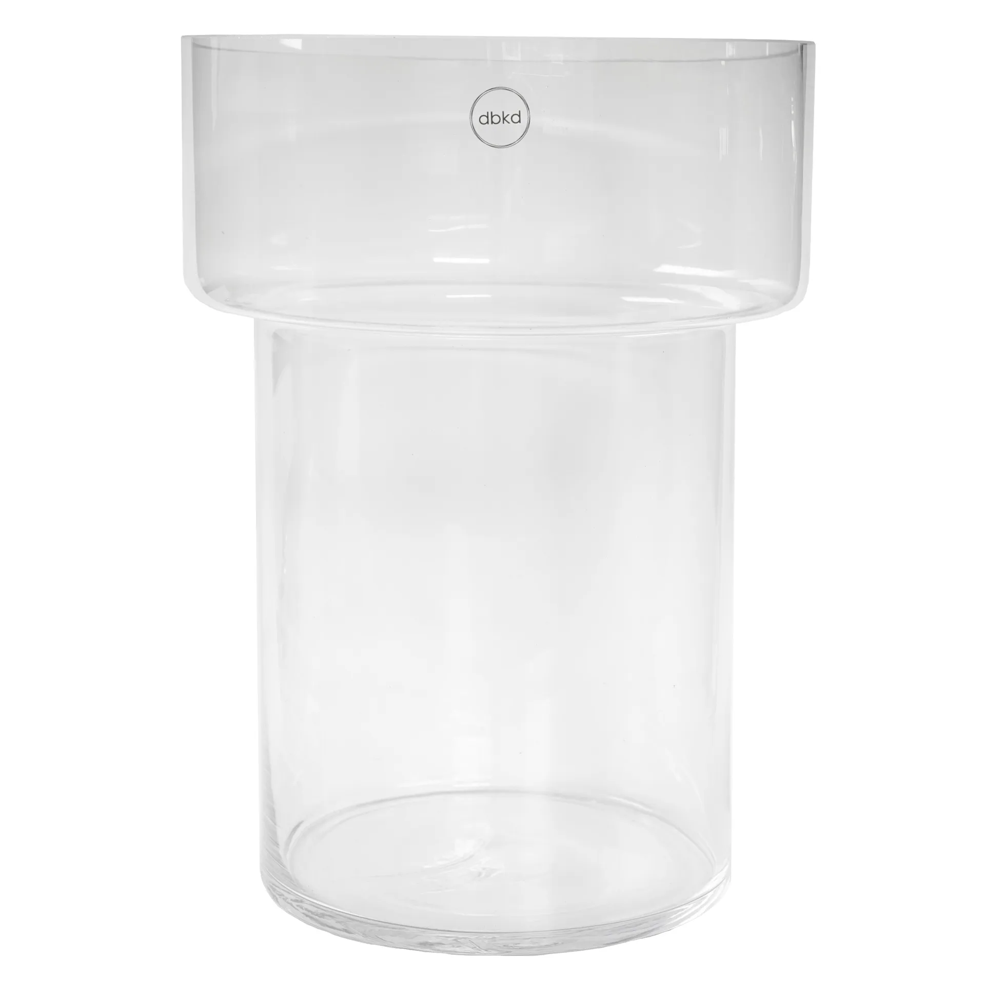 Vaso in vetro Keeper 30 cm, Trasparente DBKD