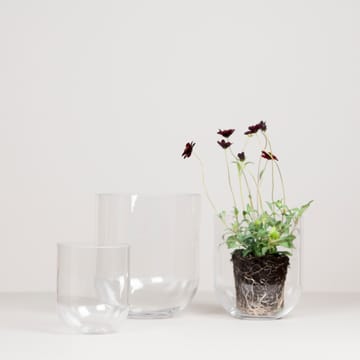 Vaso in vetro Simple grande - Trasparente - DBKD