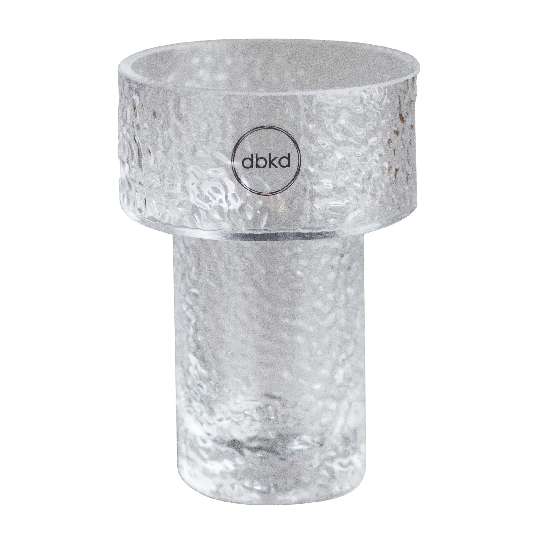 Vaso in vetro testurizzato Keeper, 12 cm DBKD