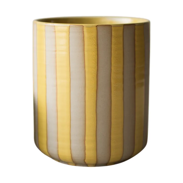 Vaso Line Ø14x16 cm - Giallo - DBKD