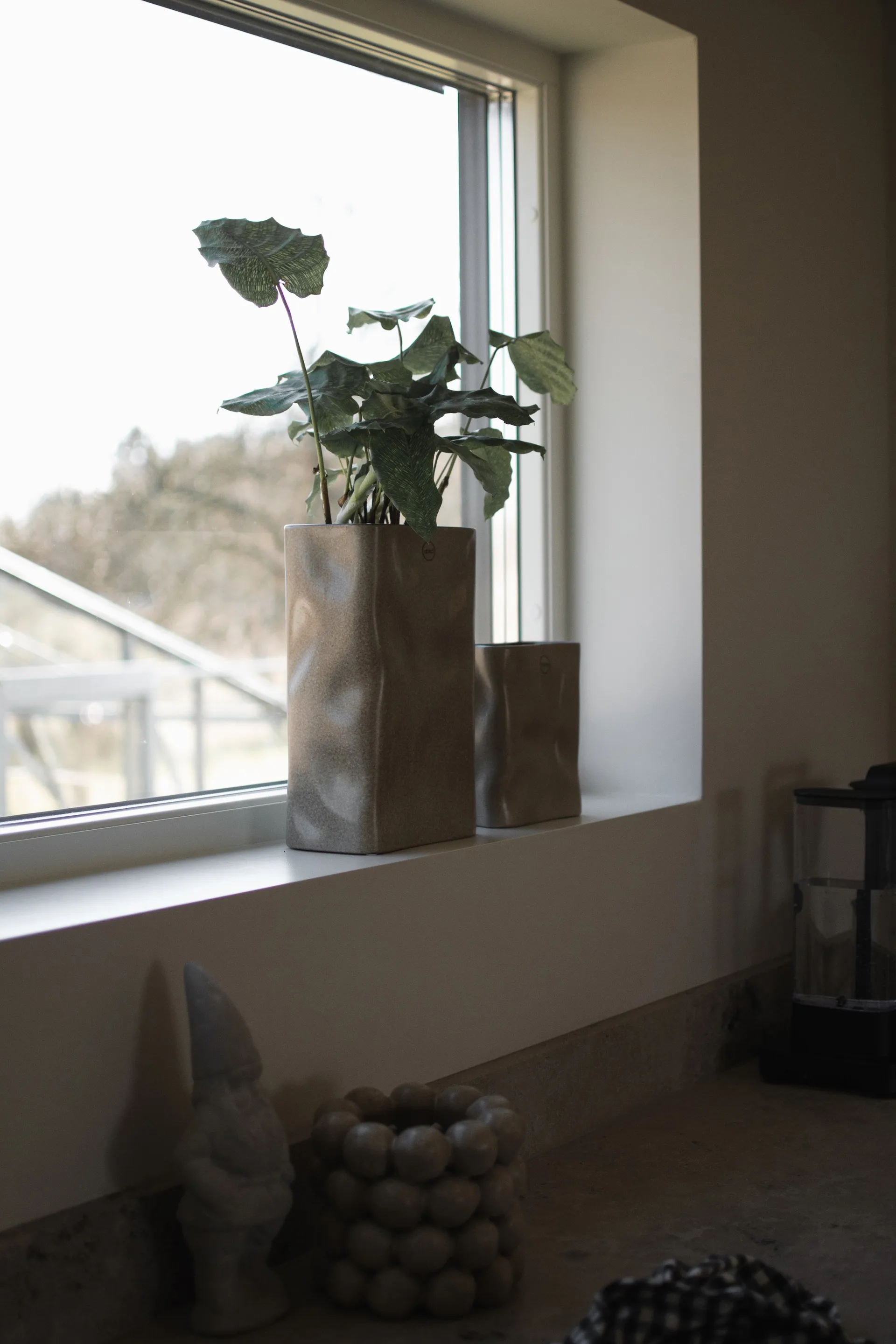 Vaso Meadow H18 cm, Beige DBKD