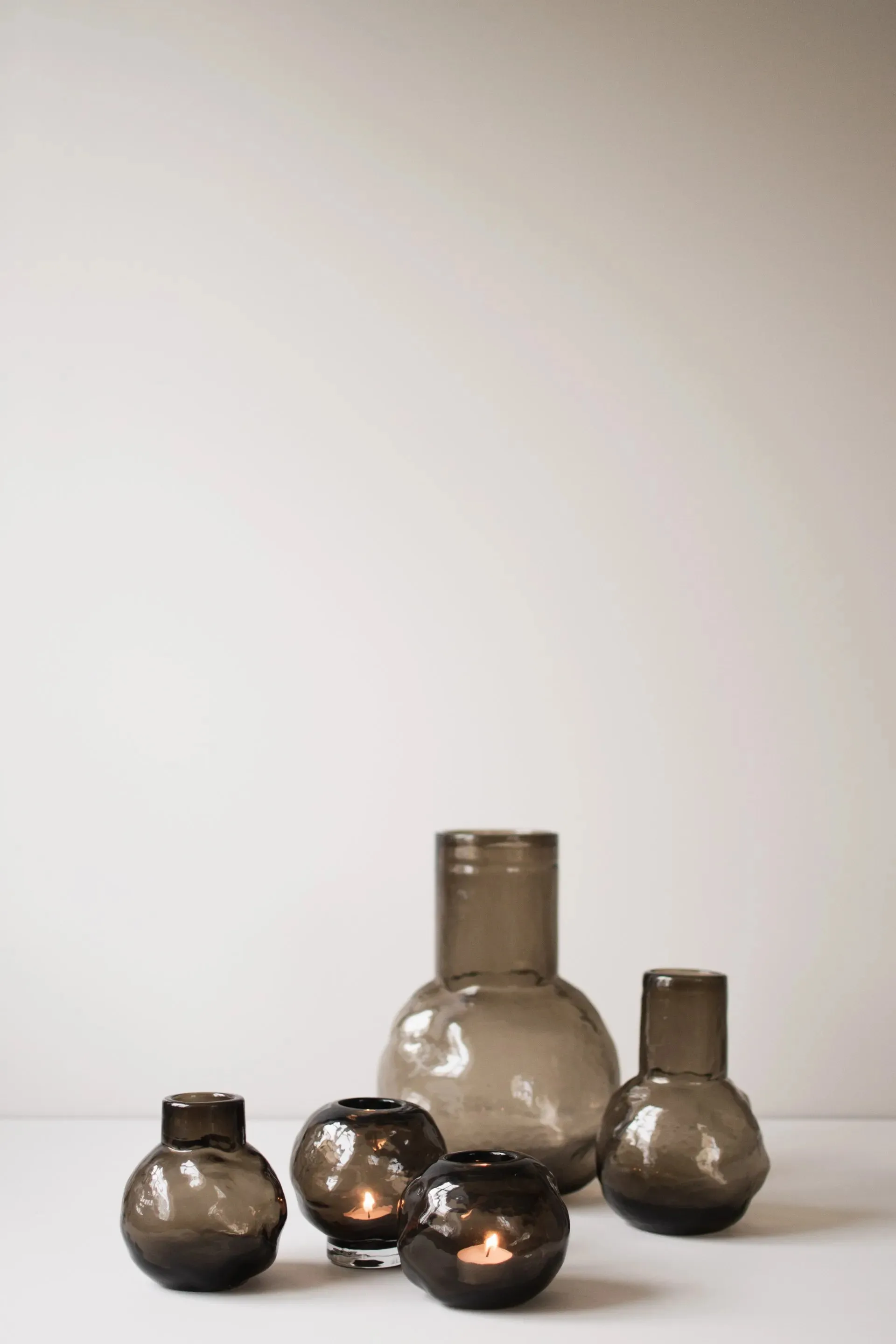 Vaso mini Bunch, Ø 12 cm, Brown DBKD