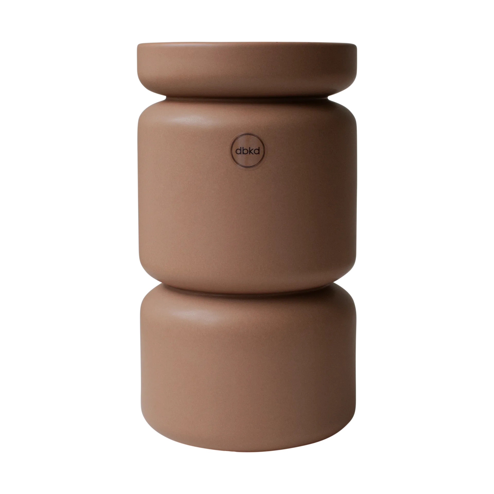 Vaso Neck, Nocciola, Ø12x22,5 cm DBKD