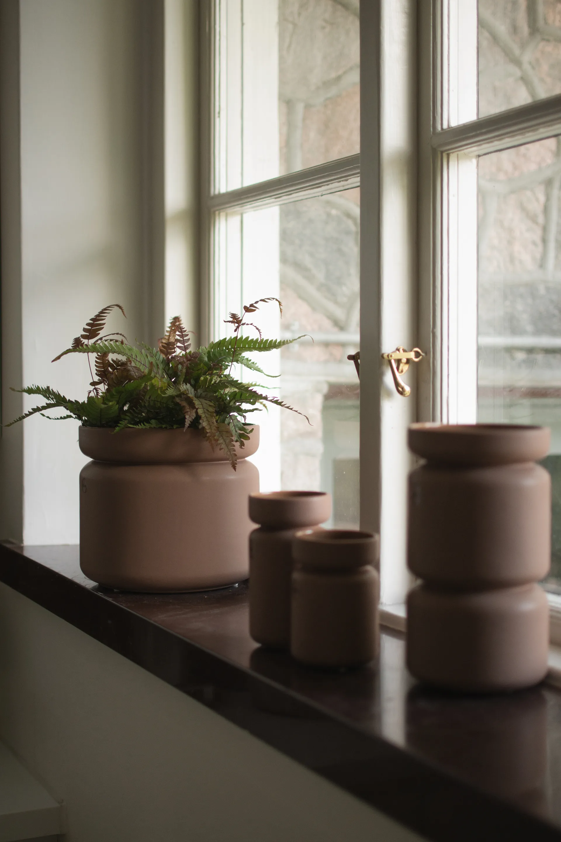 Vaso Neck, Nocciola, Ø22,5x20 cm DBKD