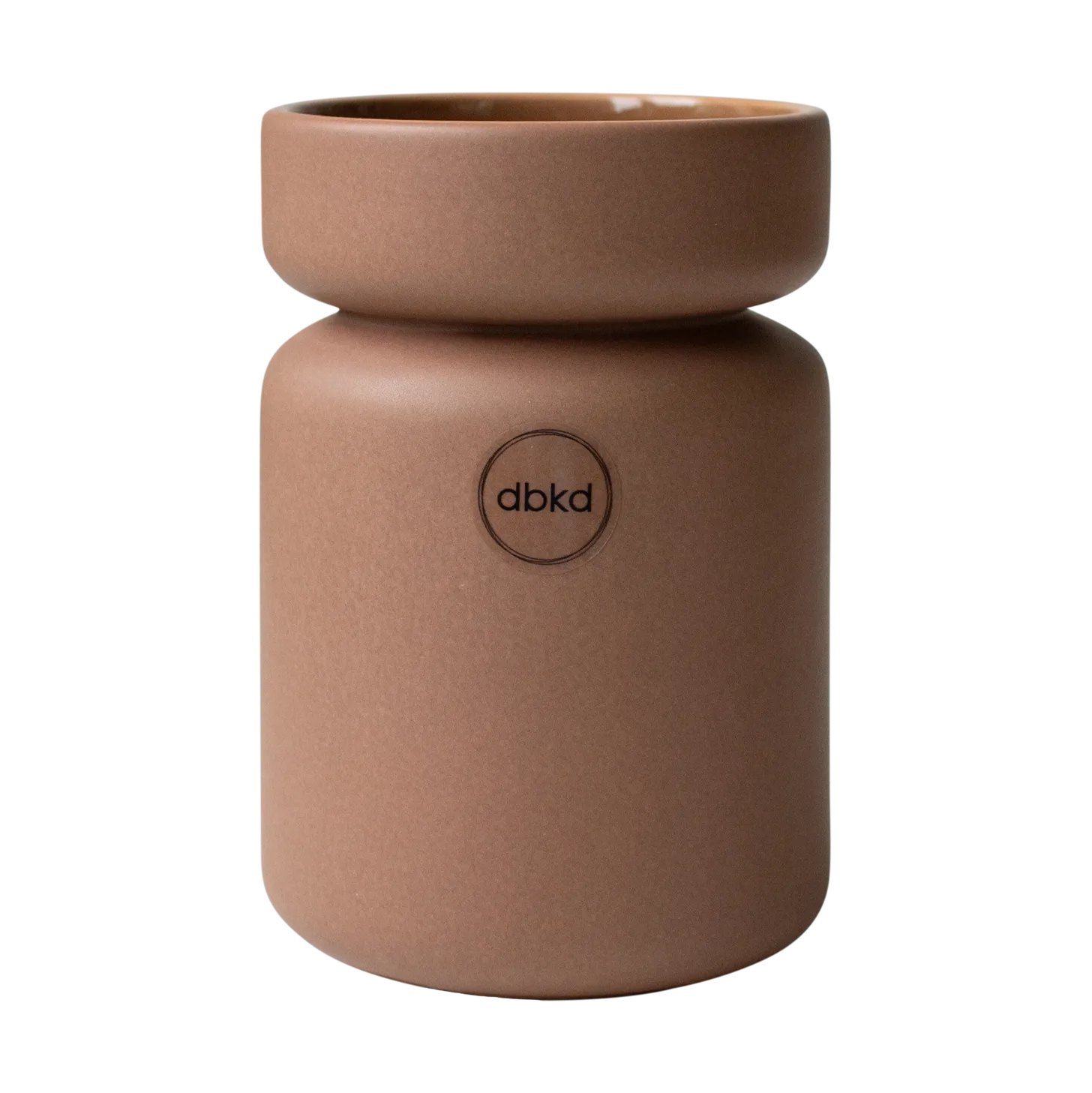 Vaso Neck, Nocciola, Ø8x12 cm DBKD