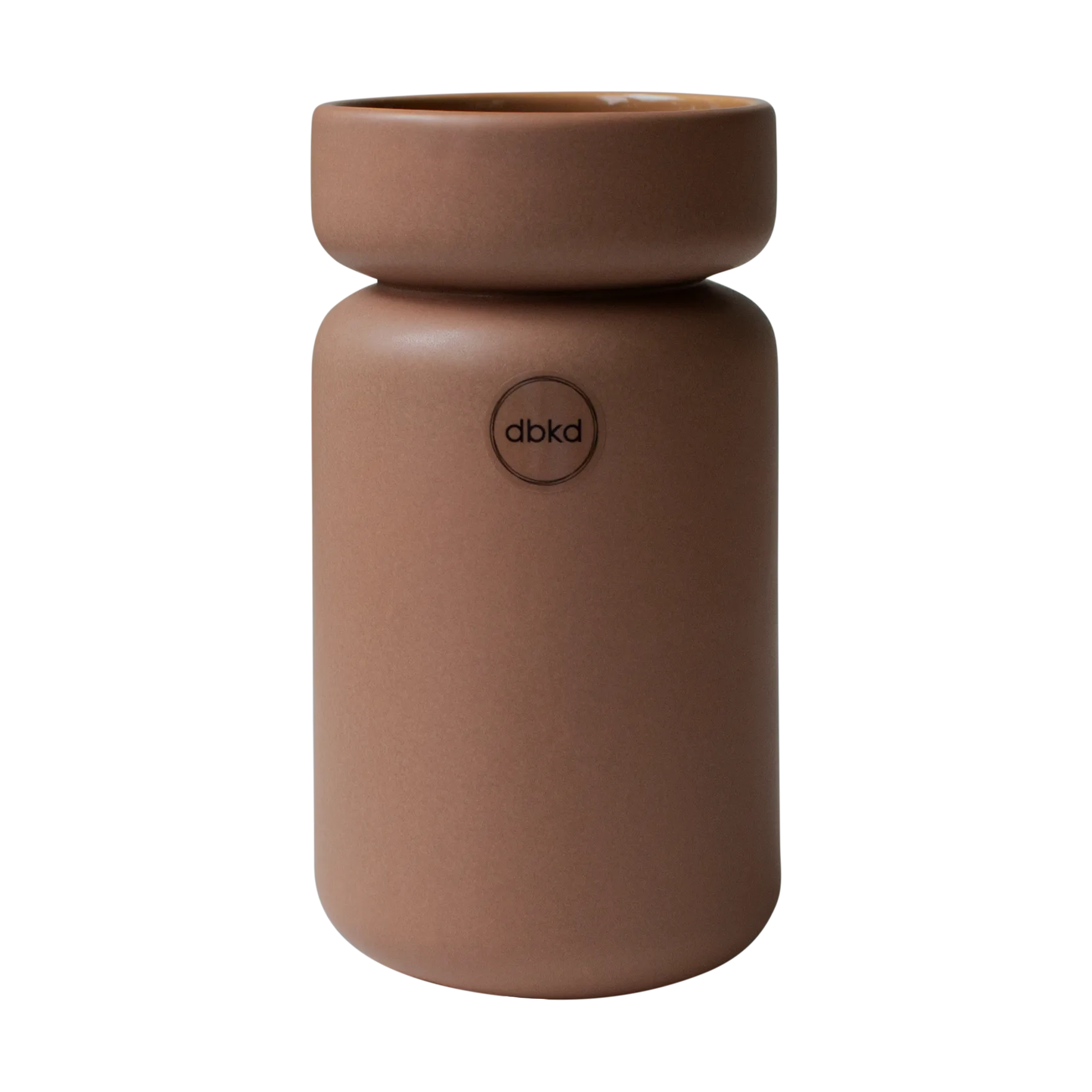 Vaso Neck, Nocciola, Ø8x15 cm DBKD