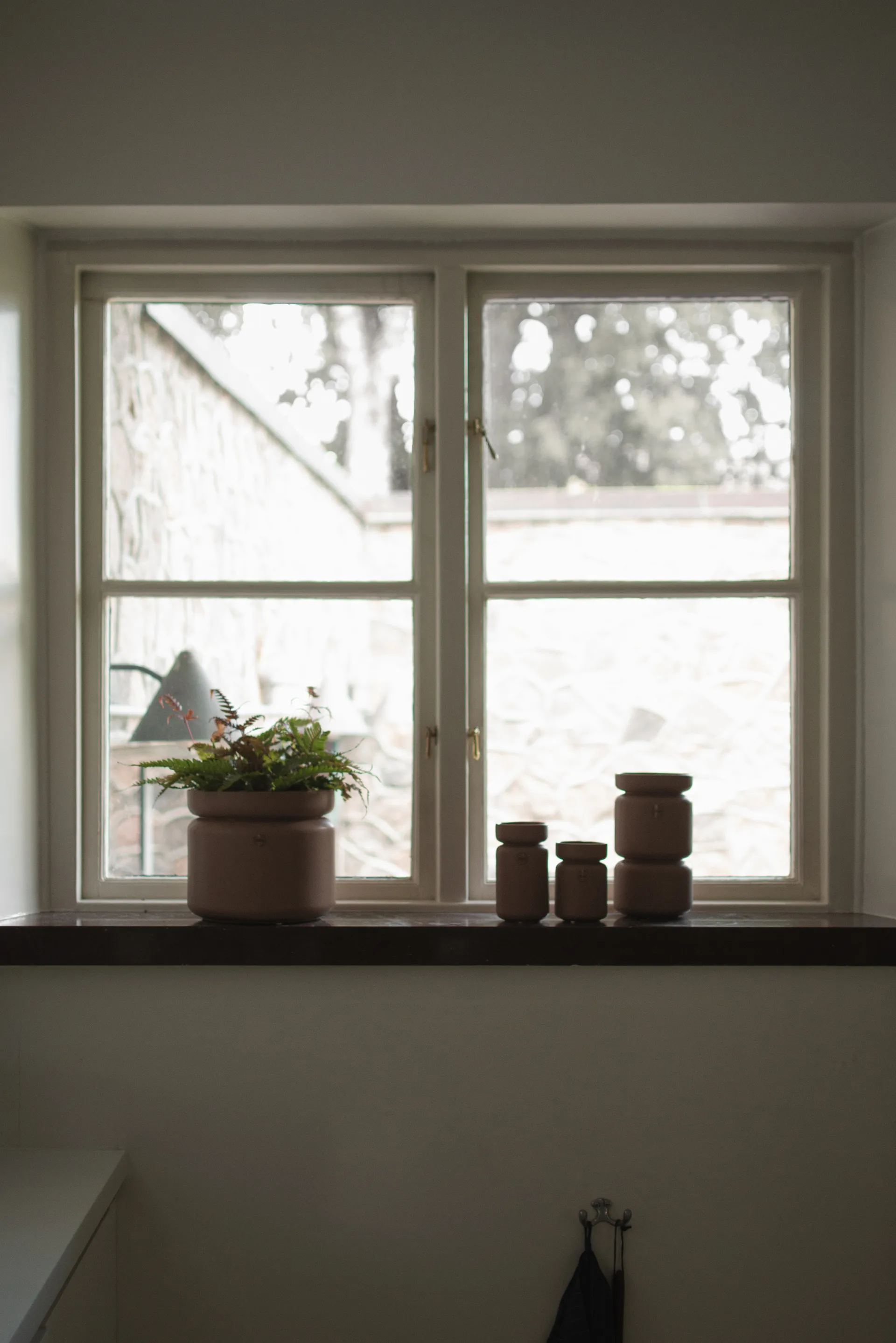 Vaso Neck, Nocciola, Ø8x15 cm DBKD