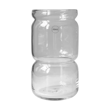 Vaso Neck - Trasparente, Ø12x22,5 cm - DBKD