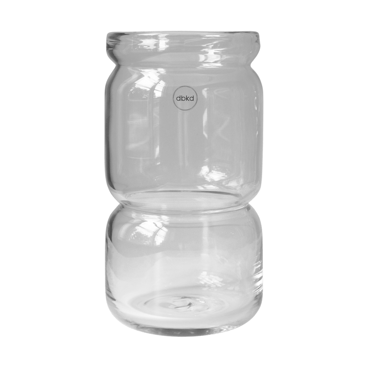 Vaso Neck - Trasparente, Ø12x22,5 cm - DBKD