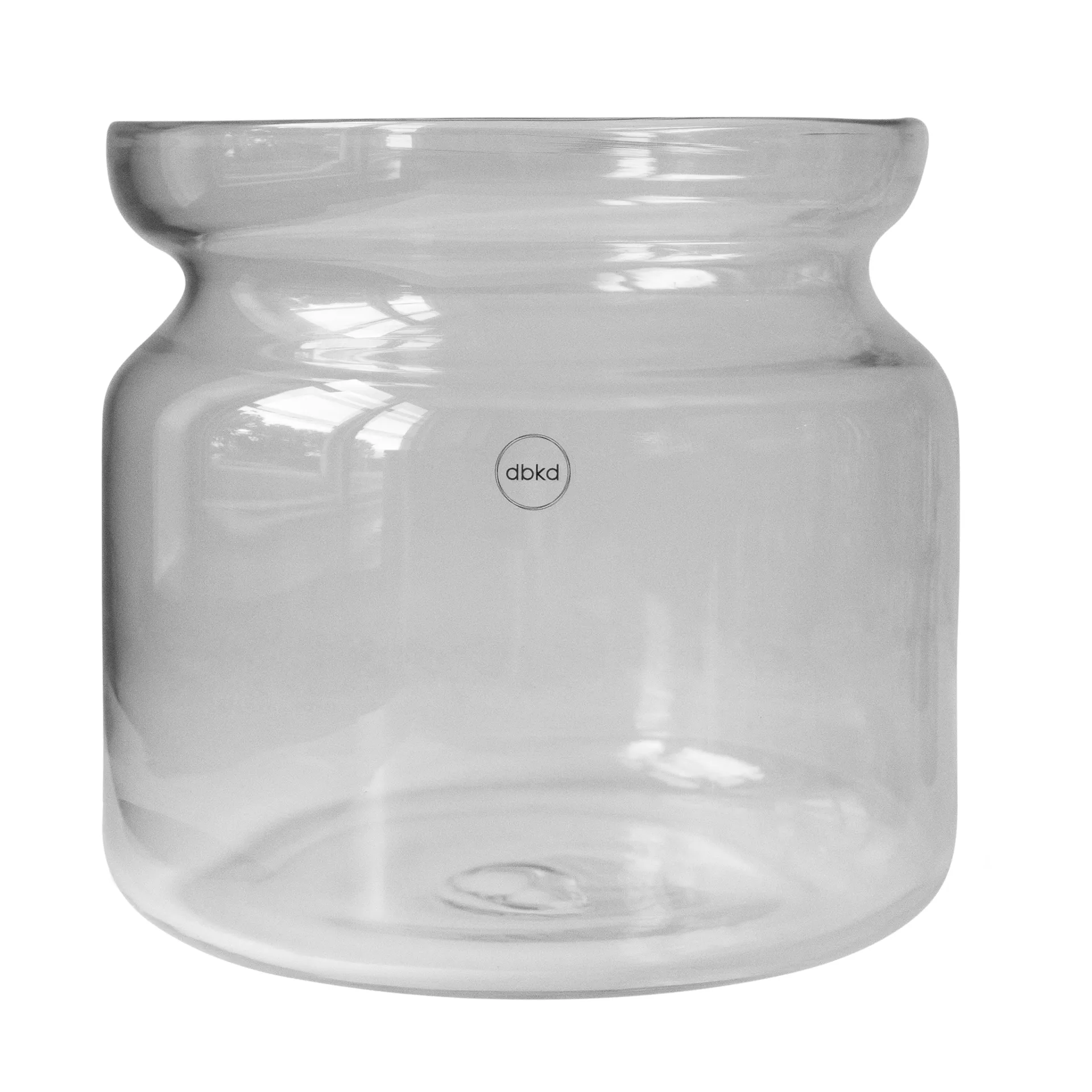 Vaso Neck, Trasparente, Ø22,5x20 cm DBKD