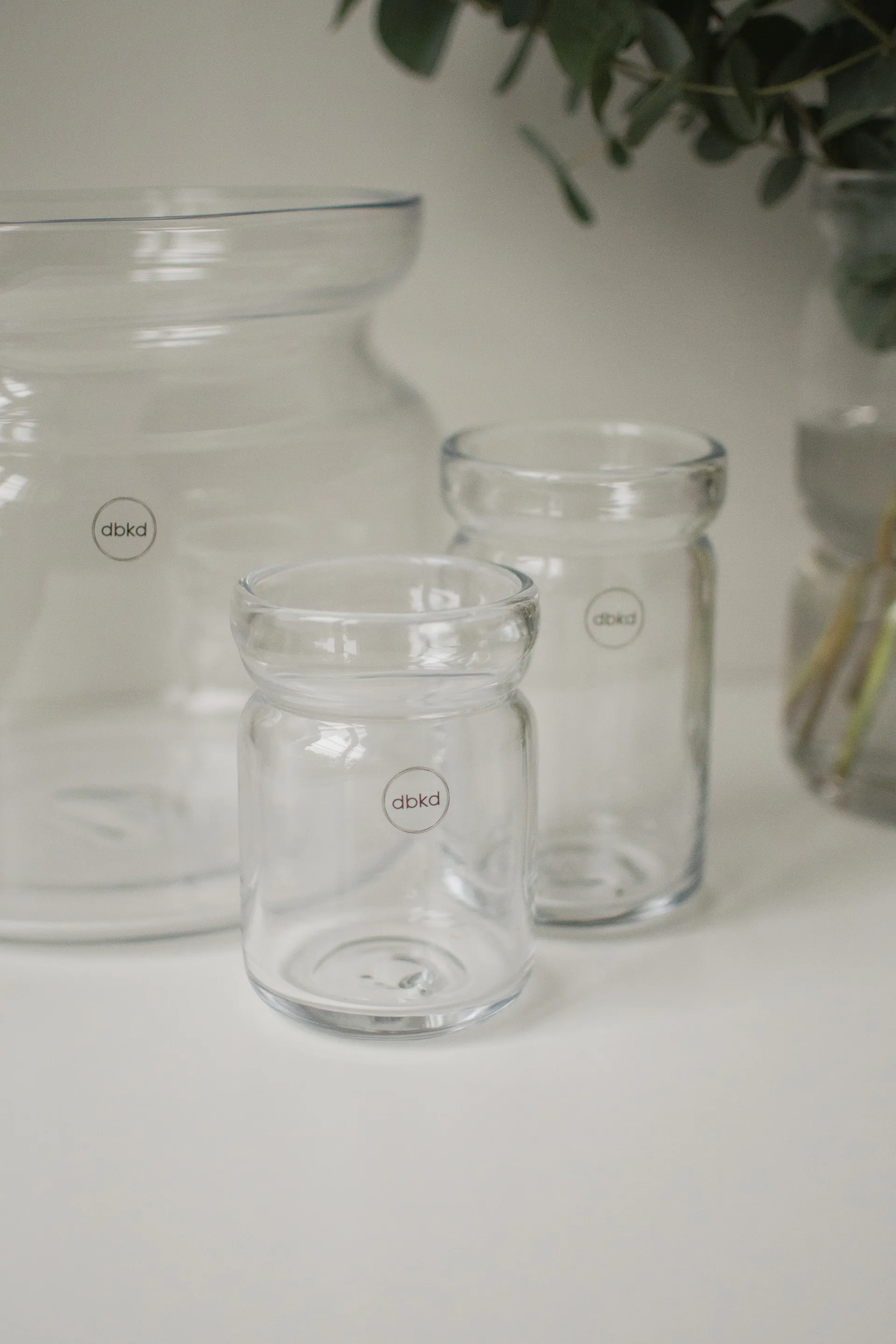 Vaso Neck, Trasparente, Ø8x12 cm DBKD