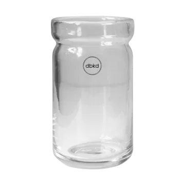 Vaso Neck - Trasparente, Ø8x15 cm - DBKD