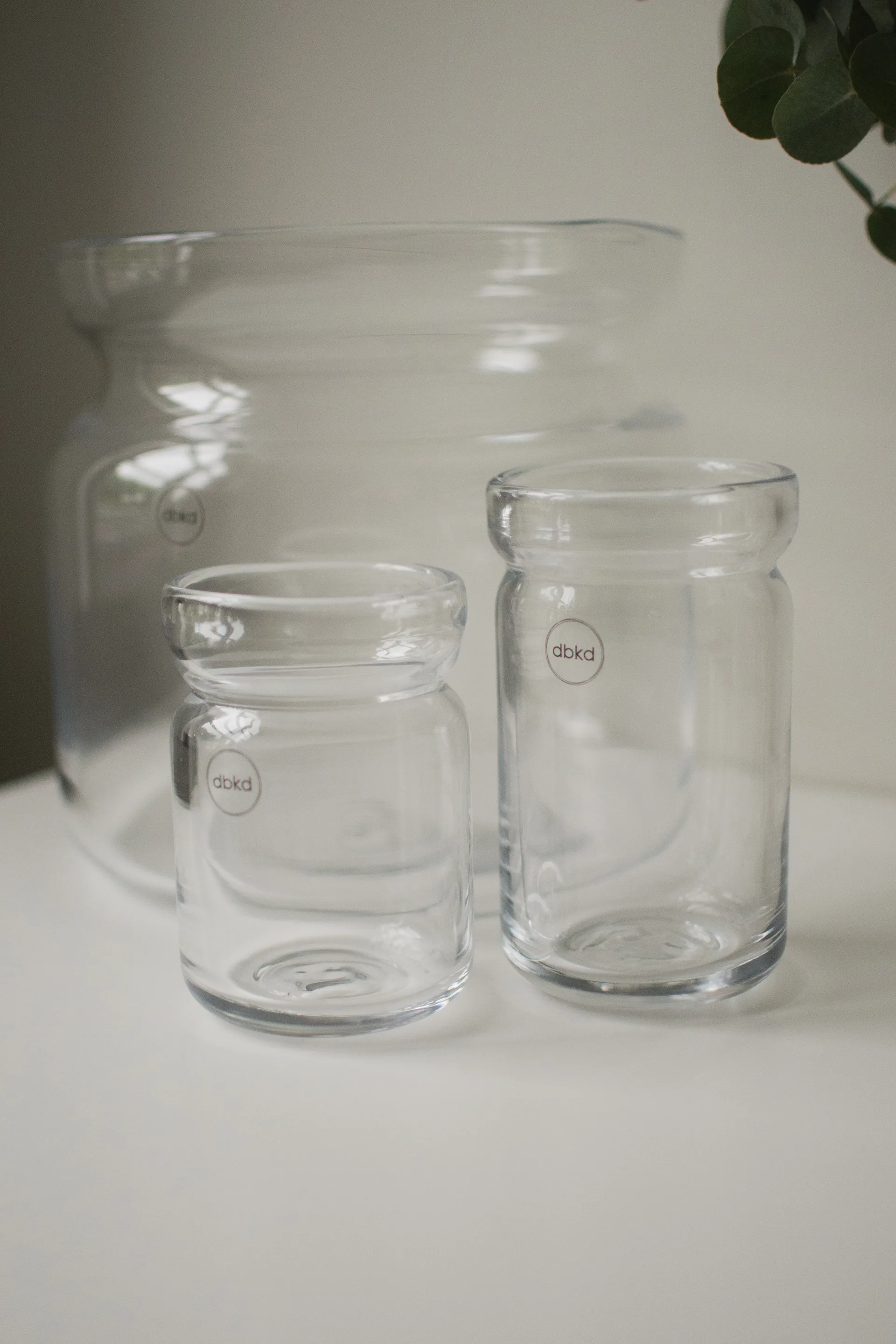 Vaso Neck, Trasparente, Ø8x15 cm DBKD