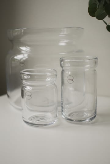 Vaso Neck - Trasparente, Ø8x15 cm - DBKD