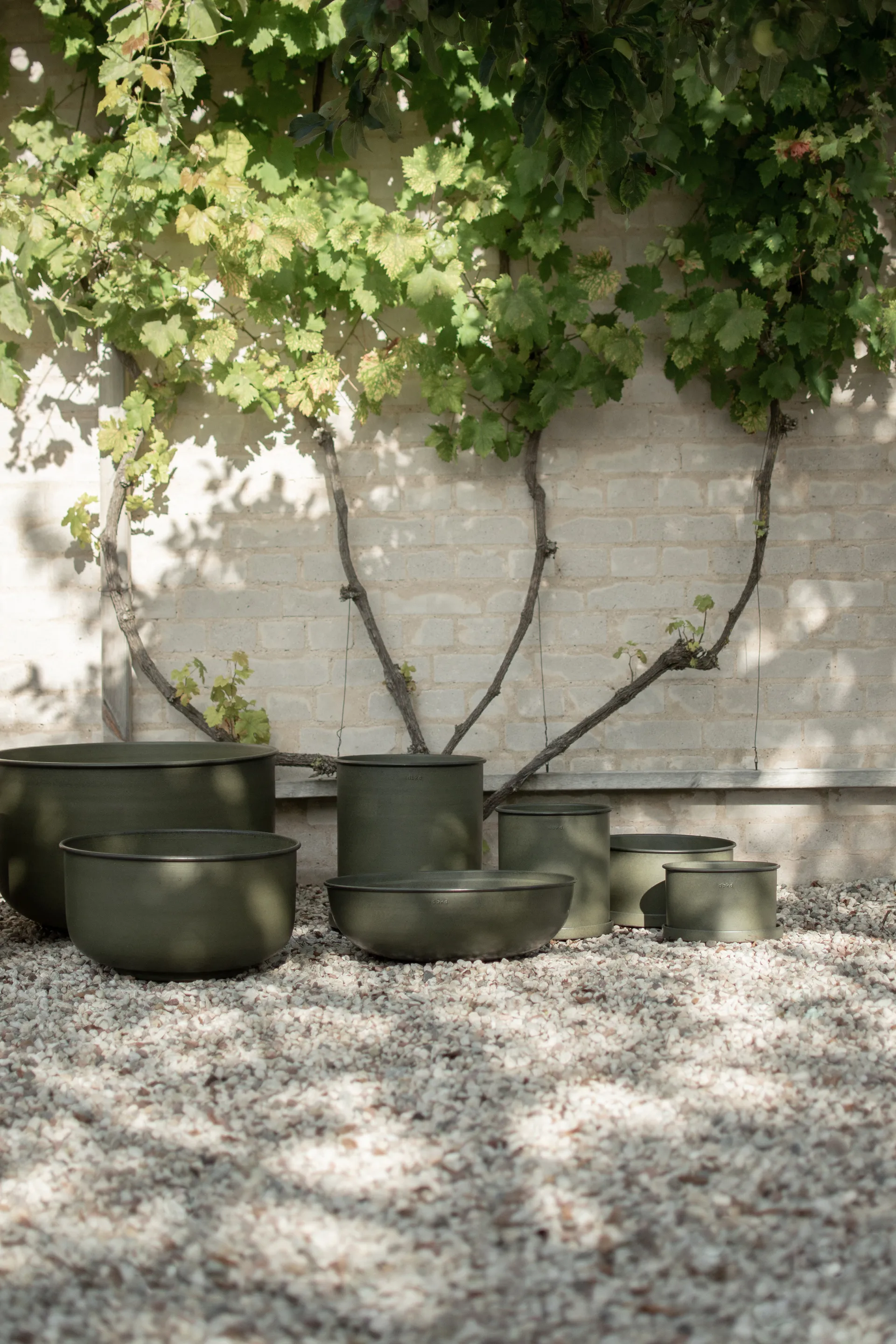 Vaso Out wide 2 pezzi, Verde DBKD