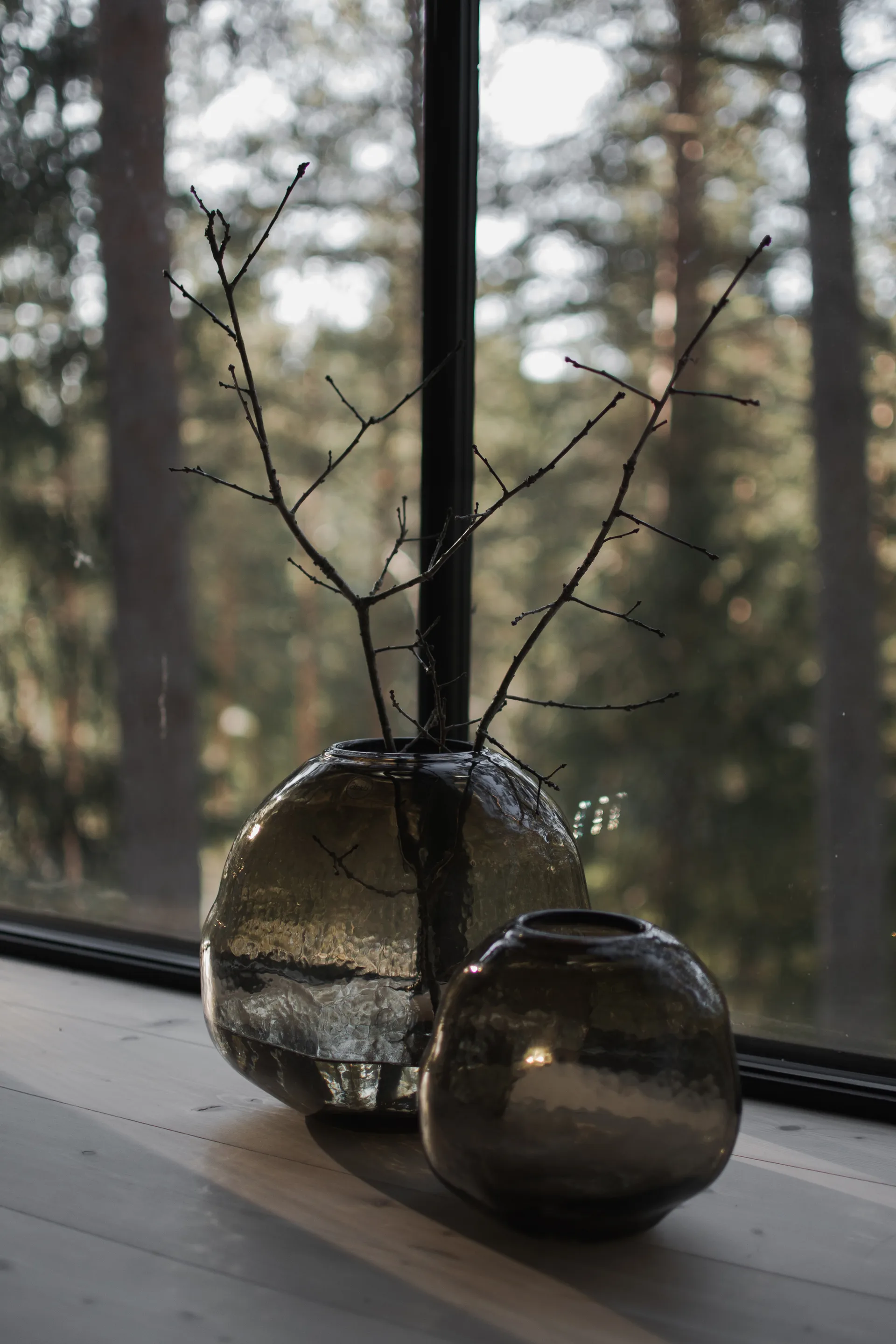 Vaso Pebble, marrone, Grande Ø 28 cm DBKD