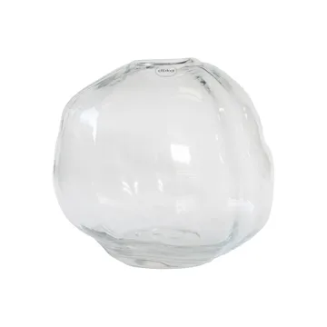 Vaso Pebble - Trasparente, piccolo Ø20 cm - DBKD