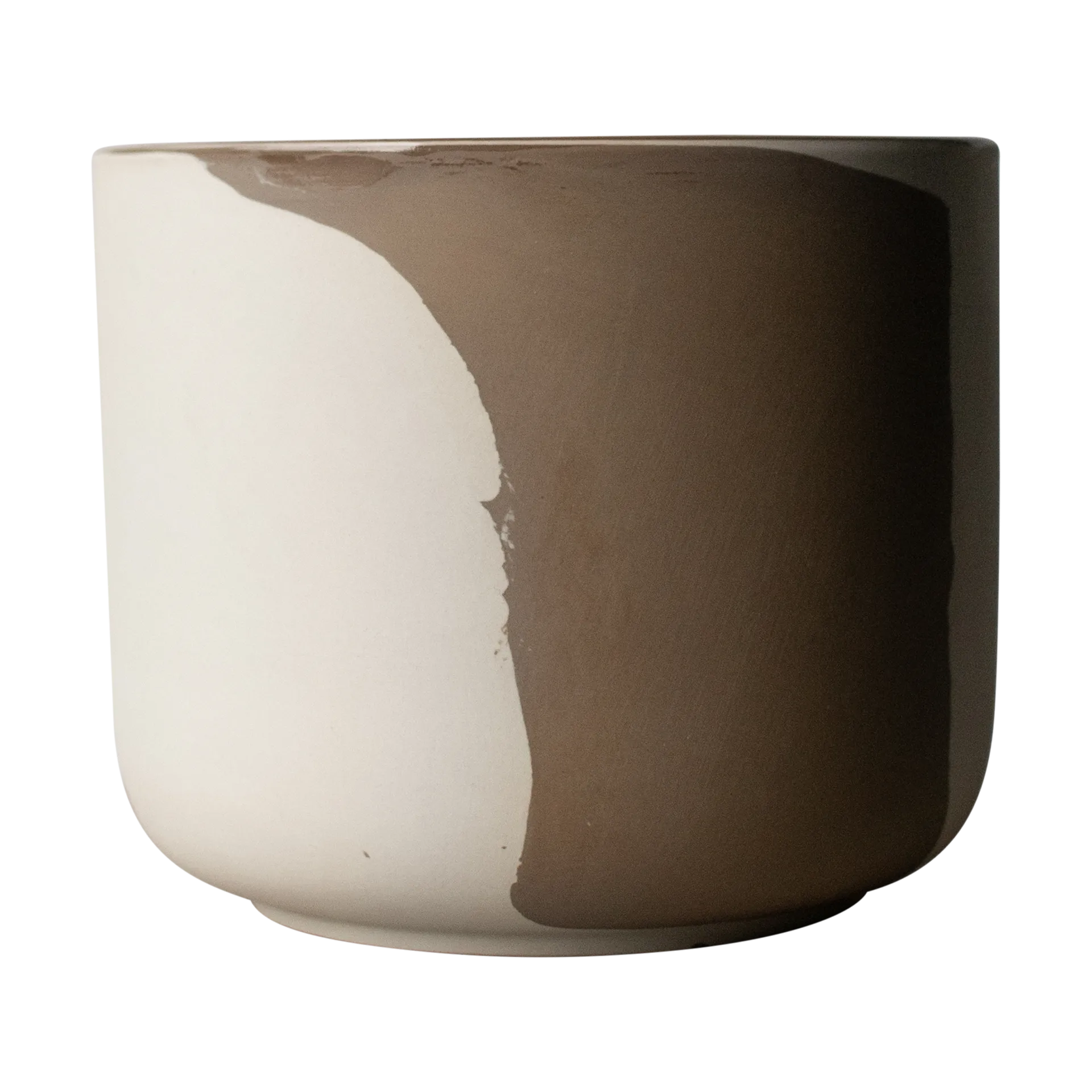 Vaso per fiori Calm Ø23 cm, Beige-marrone DBKD