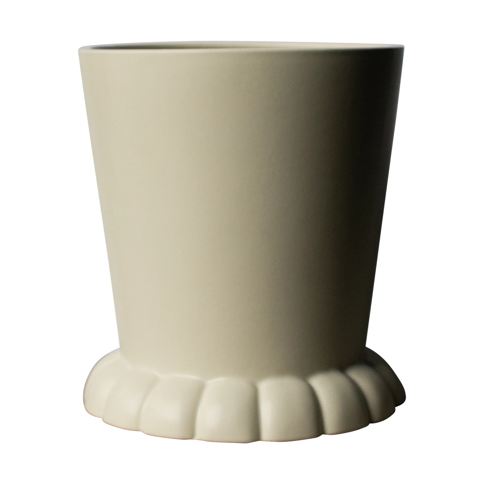 Vaso per fiori Flora Ø25 cm, Crema DBKD