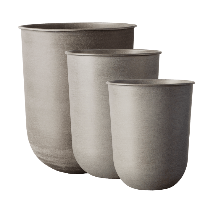 Vaso per fiori Out 3 pezzi - Beige - DBKD