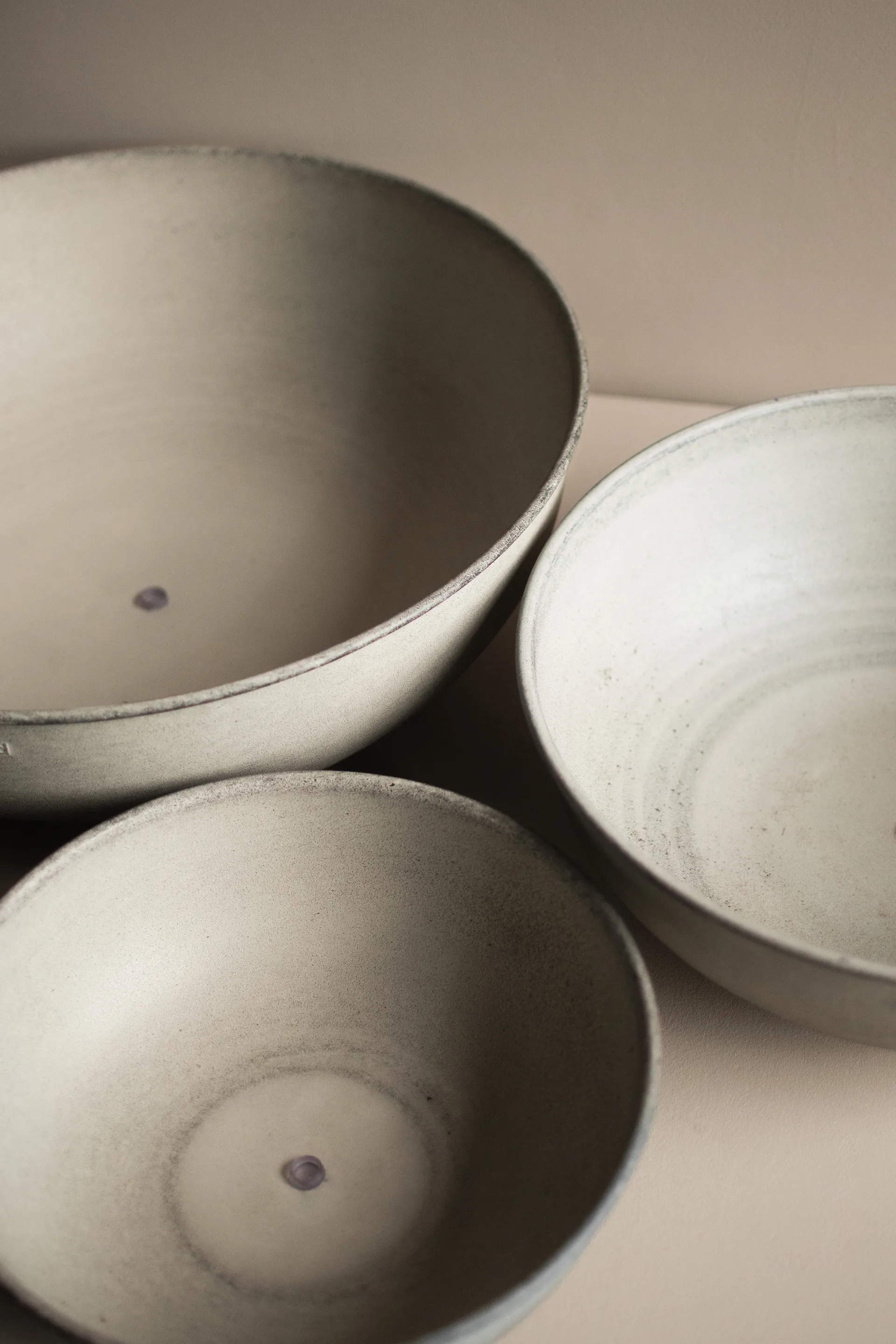 Vaso per fiori Out 3 pezzi, Beige DBKD