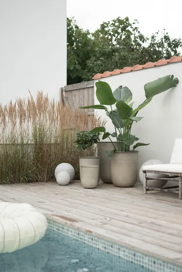 Vaso per fiori Out 4 pezzi - Beige - DBKD
