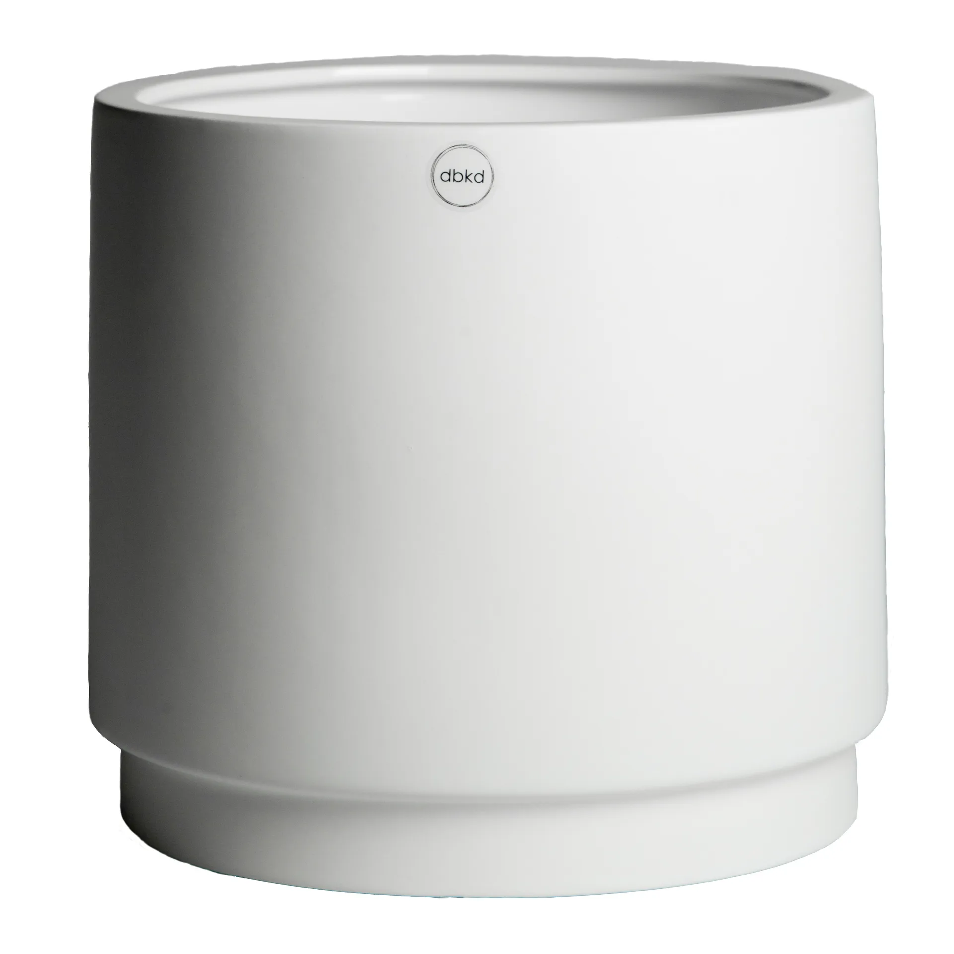 Vaso per fiori Solid bianco, Grande DBKD