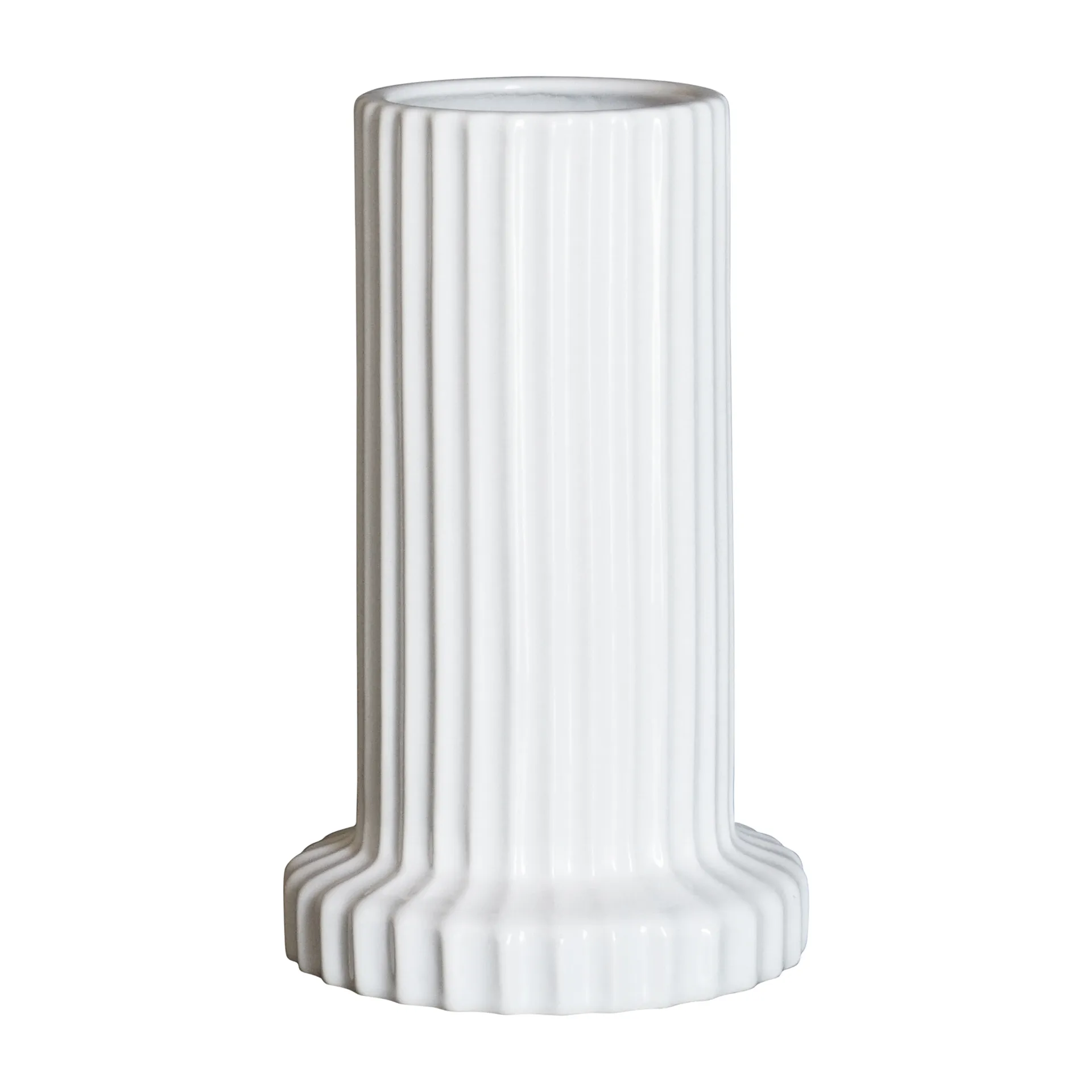 Vaso Stripe 18 cm, Shiny white DBKD