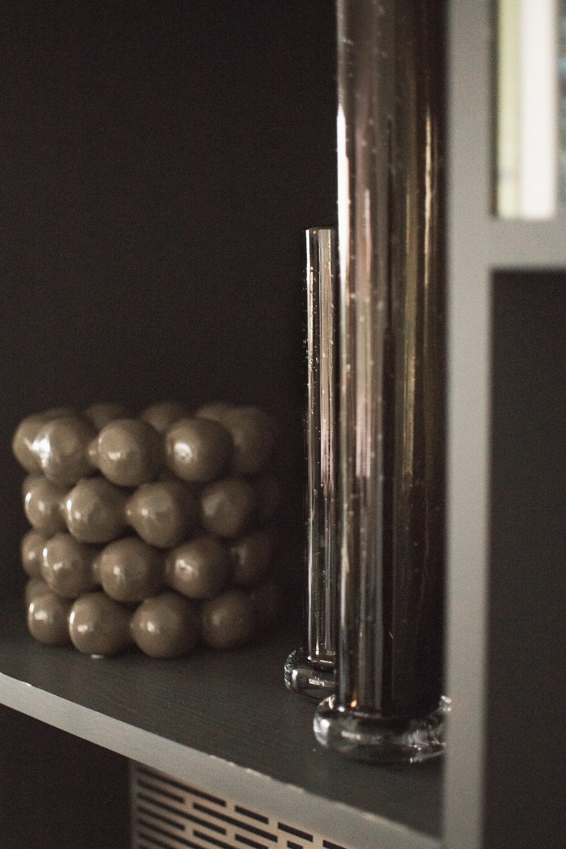 Vaso Tall, Marrone, 25 cm DBKD