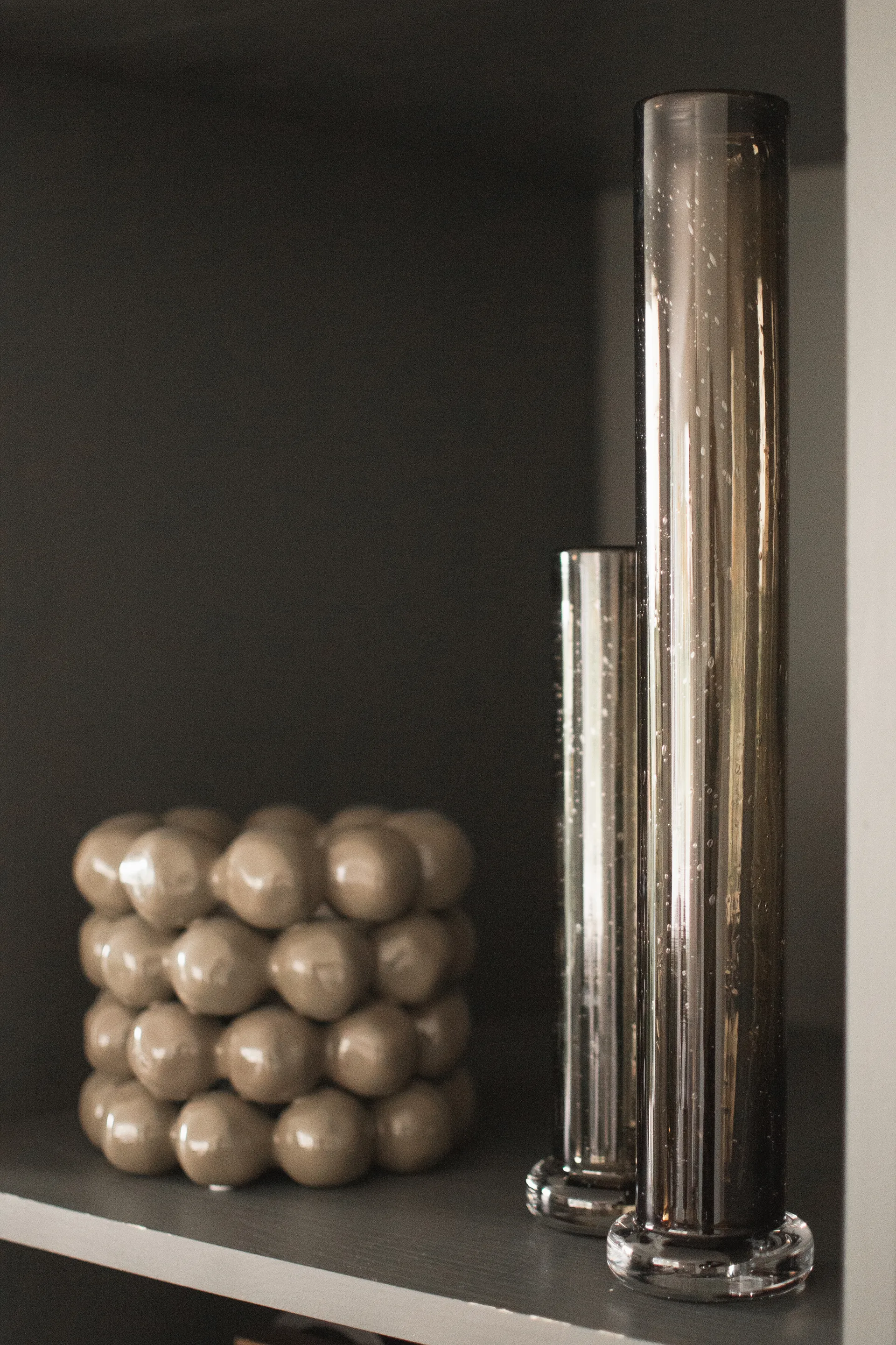 Vaso Tall, Marrone, 40 cm DBKD