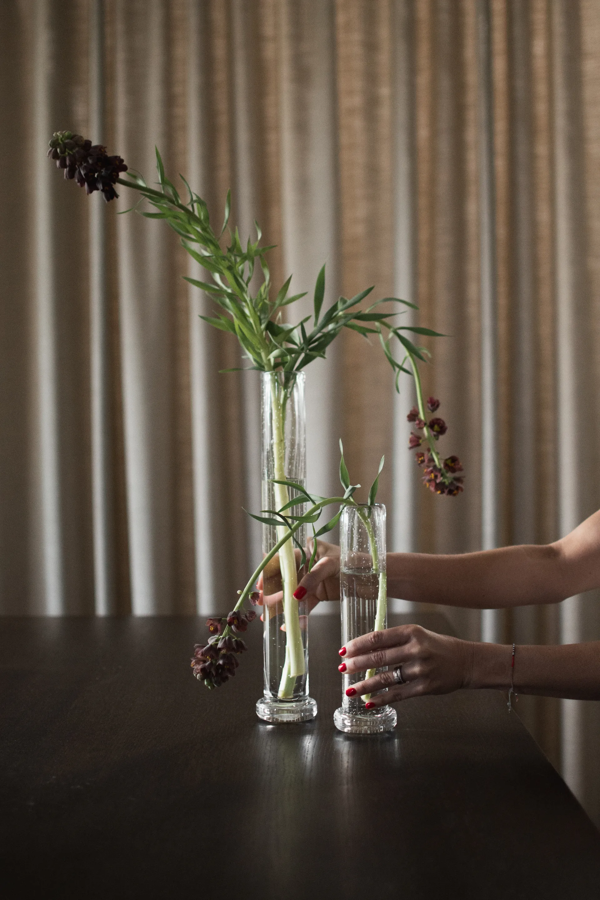 Vaso Tall, Trasparente, 25 cm DBKD